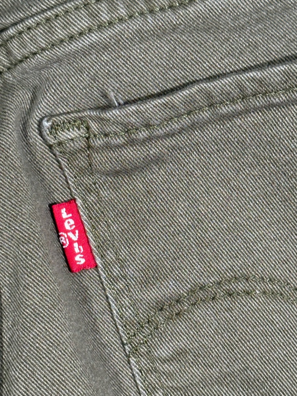 LEVI’S Olive Green 311 SHAPING SKINNY Stretch 5 Pocket Jeans 31 - Picture 11 of 13